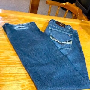PRELOVED MENS REPUTATION JEANS, 34 X 32 GREAT LOOK